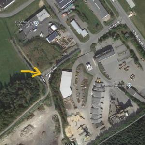 Gewerbegebiet Elterlein - Parkplatz - Trucker