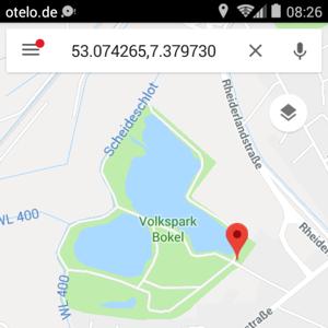 Parkplatz Bokeler Surfsee