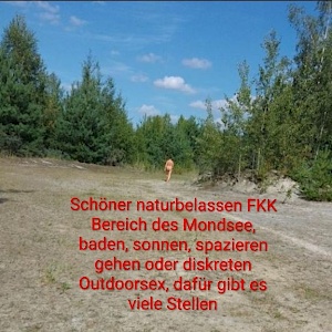 Naturbelassen, FKK Bereich vom Mondsee.