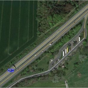 A261 Richtung Hamburg