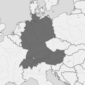 Zeigen, schreiben, treffen DACH Regionen