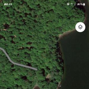 Parkplatz am tiefensee