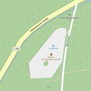 Waldparkplatz für Paare