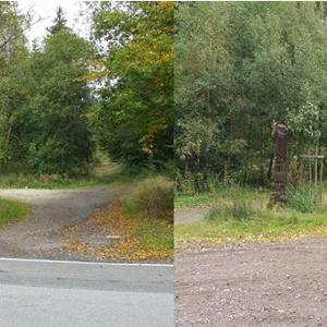 Wald / Parkplatz Abf.A61 Boppard / Pfaffenheck !