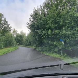 Stillgelegte Straße bei Apensen