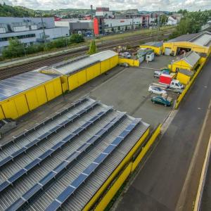 Bahnhof-Nordseite 10 (Gelbe Hallen)