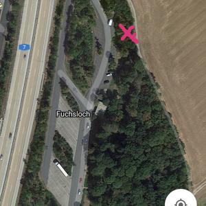 Parkplatz bei Marktbreit