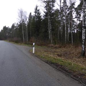Weiden - B 470 Richtung Pressath