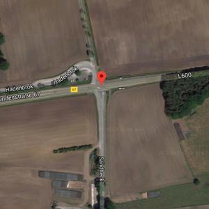 Parkplatz an der B67