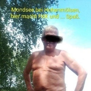 Naturbelassen, FKK Bereich vom Mondsee.