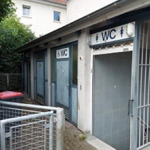 Toiletten-Anlage an der Endhalte Durlach Turmberg