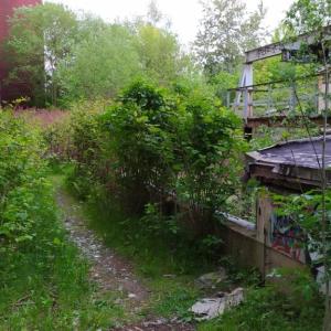 Industriebrache bei Poco in Altchemnitz