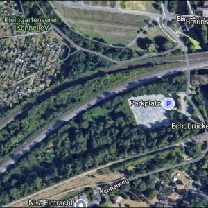 Parkplatz am Kennelbad