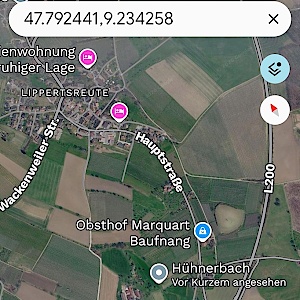 Wanderparkplatz Baufnang an L200