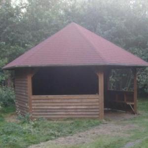 Hütte am Pestruper-Gräberfeld +Glory Hole