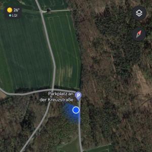 Parkplatz an der Kreuzstrasse