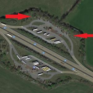 A39 Winsen (Luhe) -  Richtung Hamburg AB Parkplatz