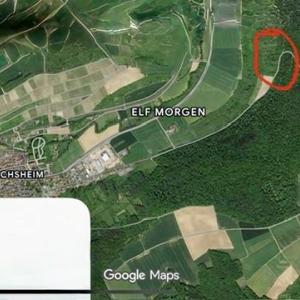 Wald-/Grillhütte zwischen Gerlachsheim - Kützbrunn