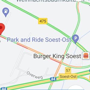 Pendler Parkplatz Burger King Soest