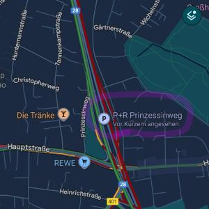 P+R Prinzessinweg
