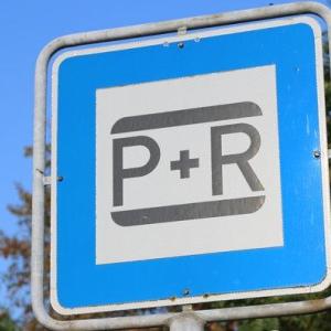 Park and Ride Parkplatz!