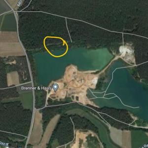 Spalt, Hügelmühle, Baggerweiher