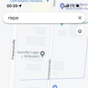 Riepe inustrigebit