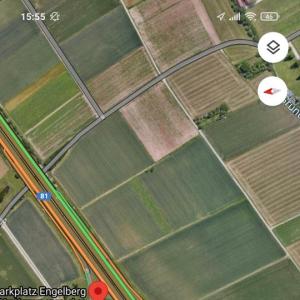 Parkplatz Engelberg Fahrtrichtung Stuttgart