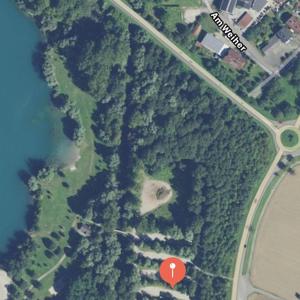 Parkplatz Rastatt Wintersdorf beim SÄMANN Kieswerk