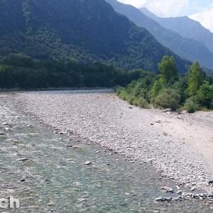 Tessin - Maggia oberhalb Maggia