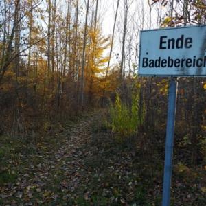 Olbersdorfer See, Nordufer  FKK Bereich