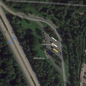 A7 zwischen den Abfahrten Flensburg und Handewitt