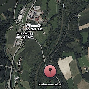 Wald Nische Outdoor mit Parkplätze