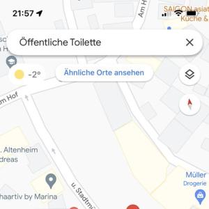 Weißenburger Toilette nähe Müller-Drogerie