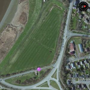 Parkplatz an der Eiderbrücke