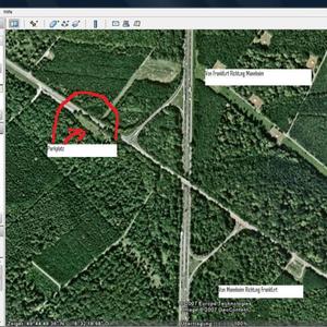 Parkplatz an Autobahn Gernsheim