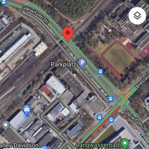 Bahnübergang Gleiwitzerstrasse- Langwasser Bad