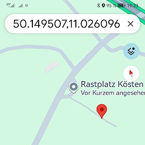 Parkplatz Kösten