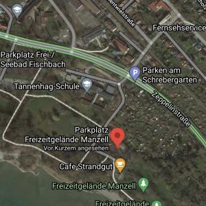 Parkplatz Freizeitgelände Manzell bei Fischbach