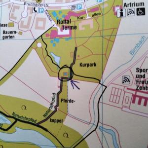 Löwenbrunnen im Kurpark Bad Birnbach