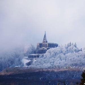 Parkplatz am Herkules über Kassel