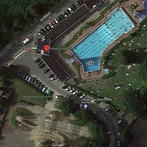 Parkplatz am Freibad