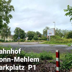 Bonn-Mehlem Bahnhof Parkplatz P1