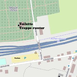 Öffentliche Toilette Friedhof Mülheim-Styrum