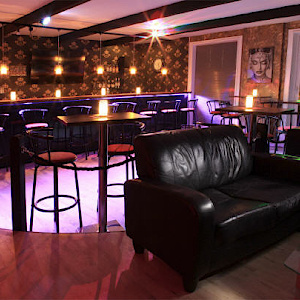 Rumvögeln Party genießen